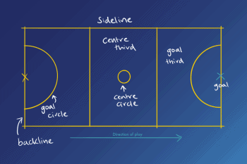 court layout